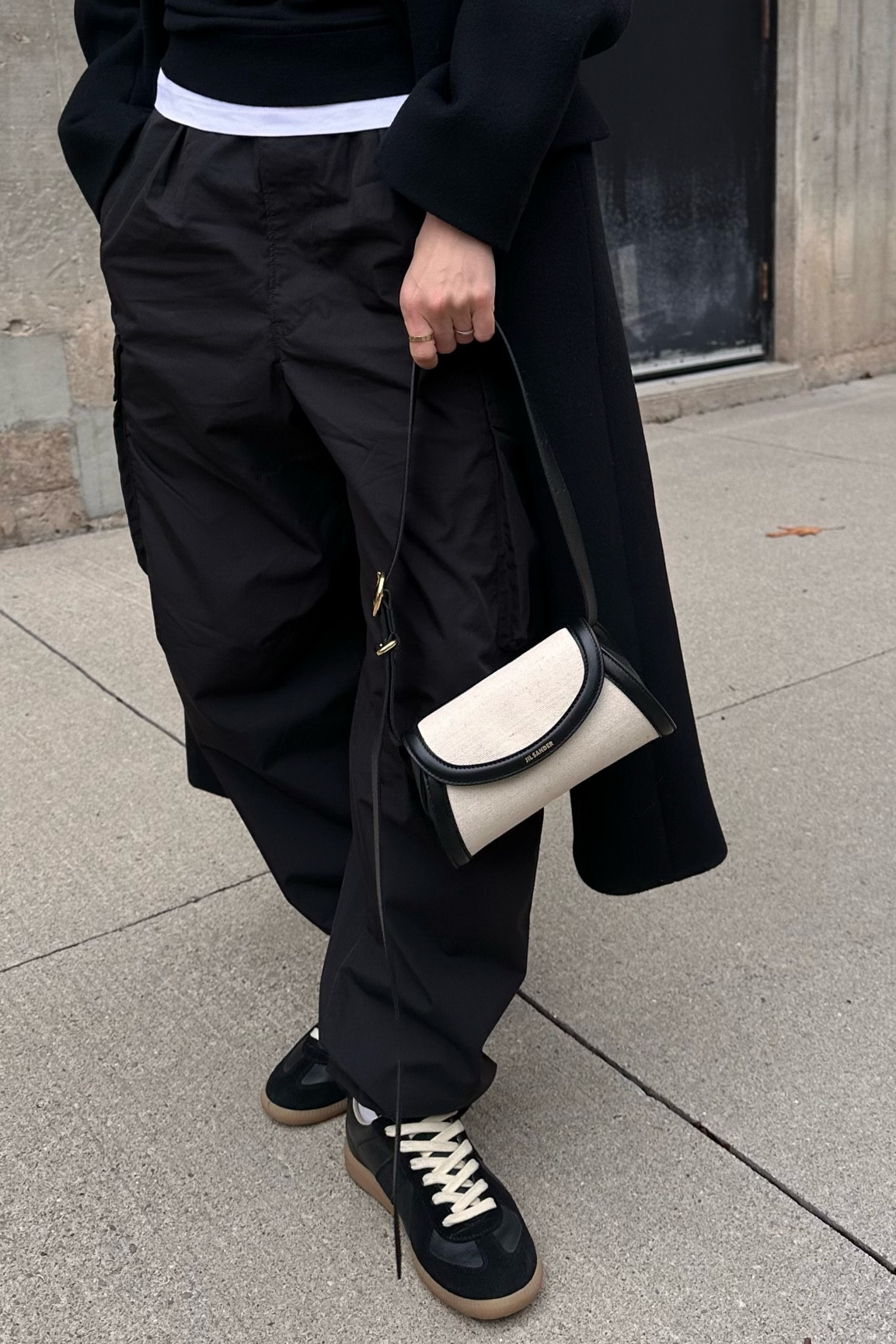 Styling my casual Uniqlo outfit with the Jil Sander small Cannolo bag (currently on sale) and Maison Margiela GAT Replica sneakers in black (fits TTS wearing 37)  

#LTKshoecrush #LTKstyletip #LTKitbag