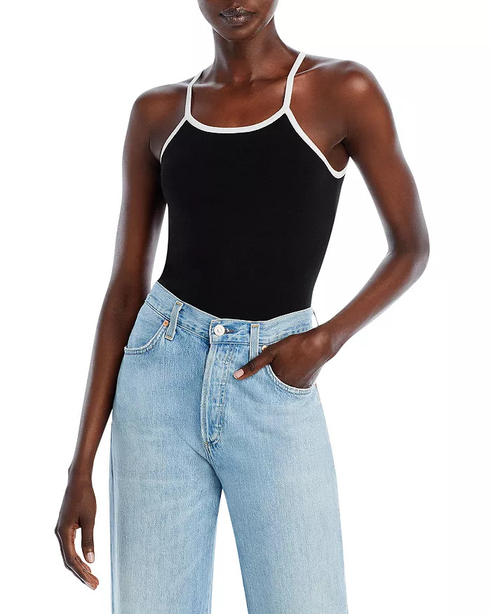 Contrast Trim Knit Tank - 100% Exclusive | Bloomingdale's (US)