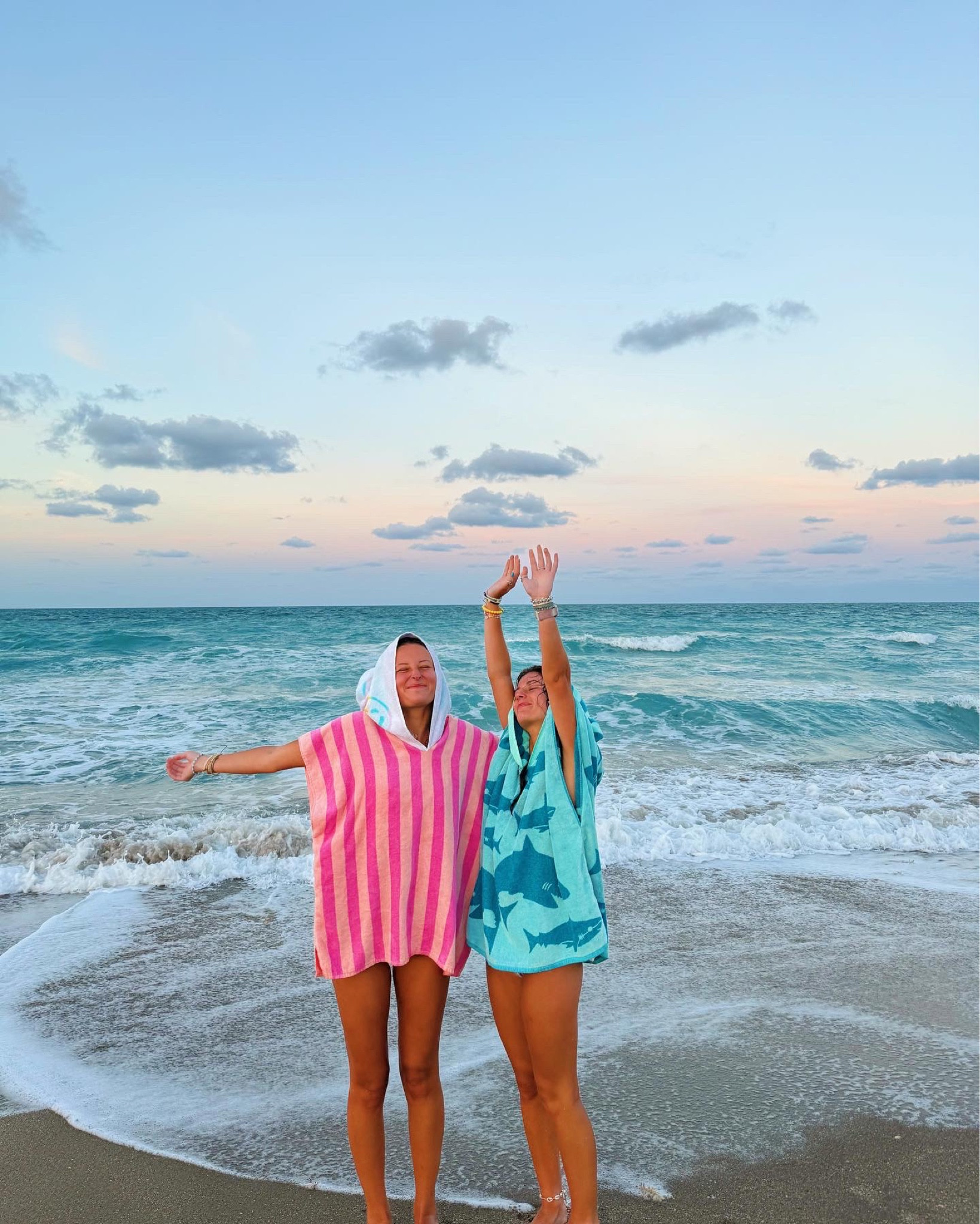 We made these towel hoodies out of the cutest towels from target!! 

#LTKstyletip