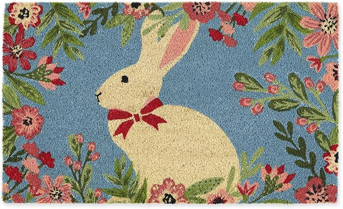 DII Animal Collection Natural Coir Doormat, 17x29, Easter Bunny | Amazon (US)