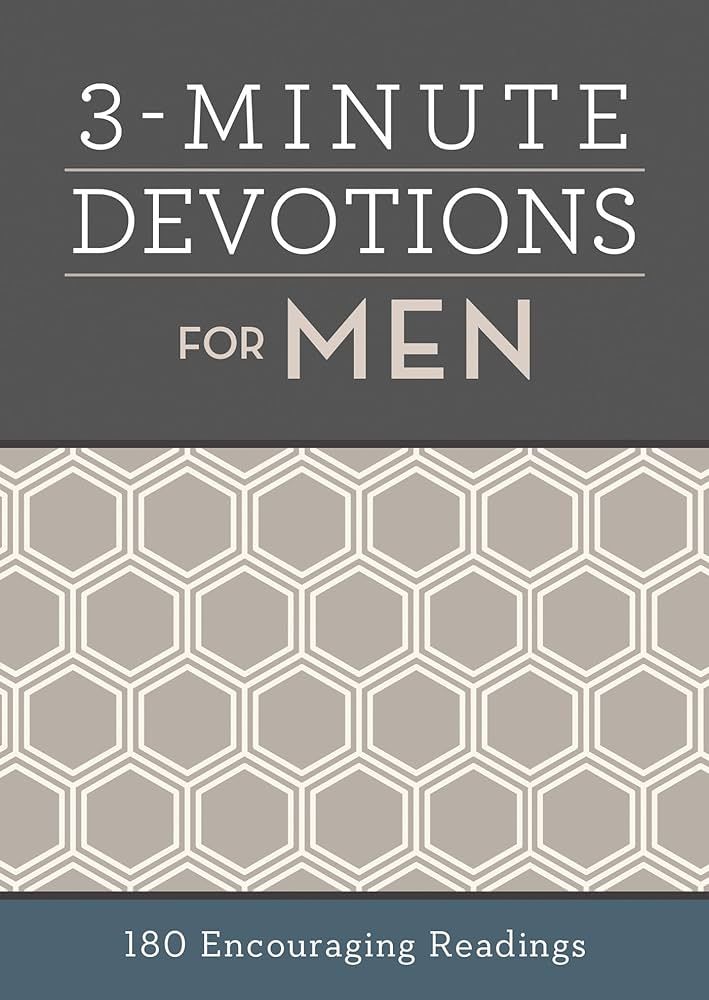 3-Minute Devotions for Men: 180 Encouraging Readings | Amazon (US)
