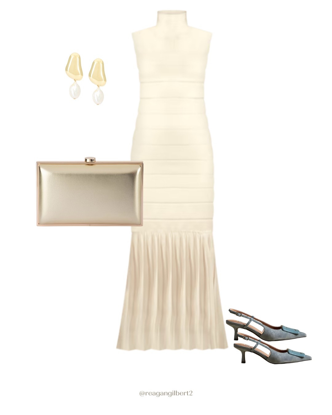 Gorgeous + elegant look for a dinner or special event! #Shoe #Dress #LtkStyle #Bag 

#LTKFindsUnder100 #LTKWatchNow #LTKStyleTip