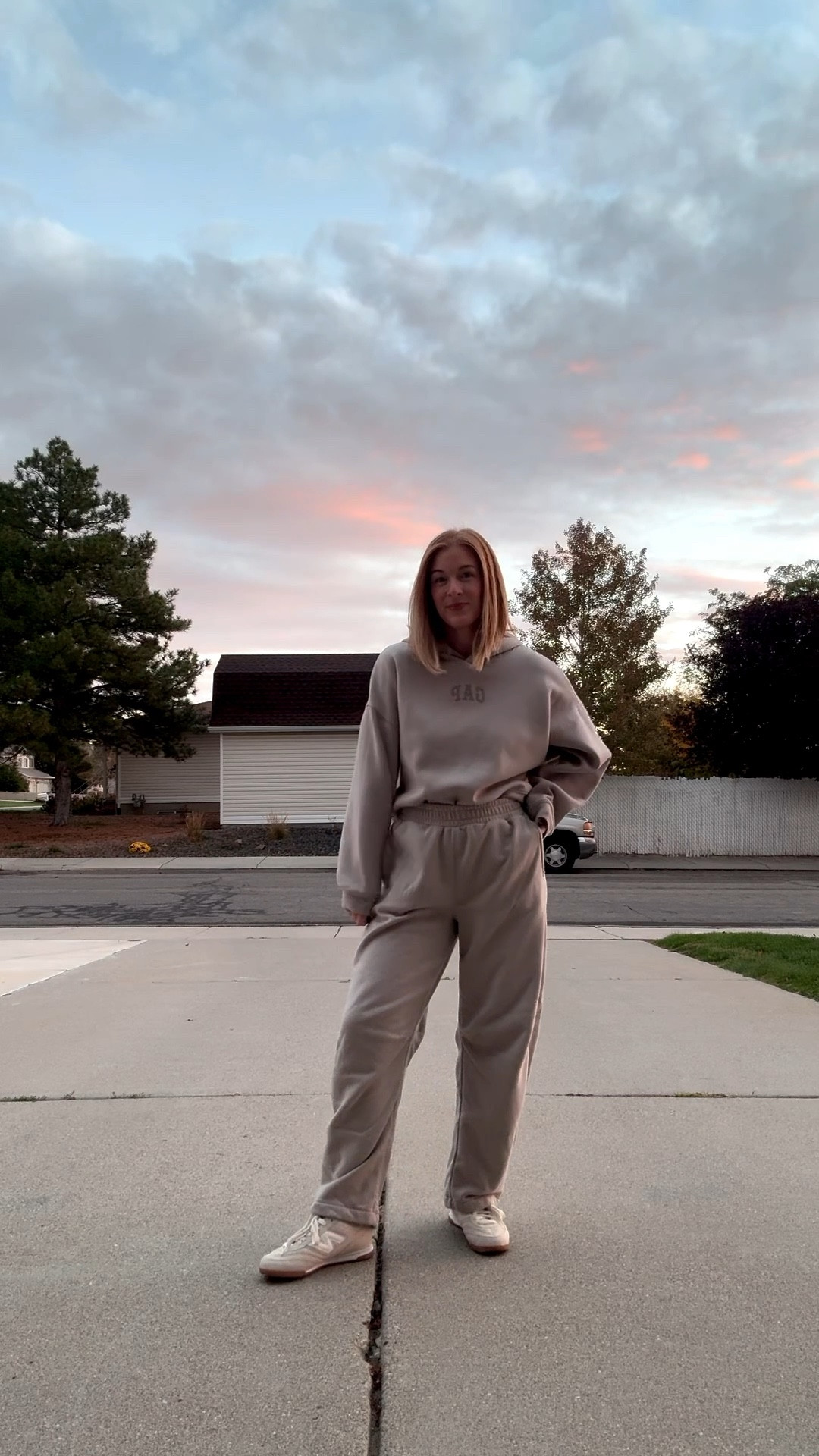 XS in hoodie and sweatpants
Shoes are true size 7.5

#LTKFindsUnder100 #LTKSeasonal