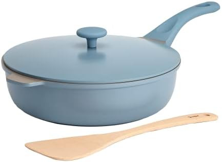 Goodful All-In-One Nonstick Pan and Lid with Beechwood Turner, Replaces Multiple Pots and Pans, H... | Amazon (US)