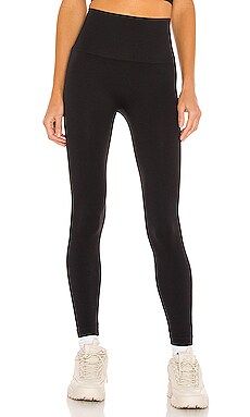 SPANX Look At Me Now Legging in Very Black from Revolve.com | Revolve Clothing (Global)