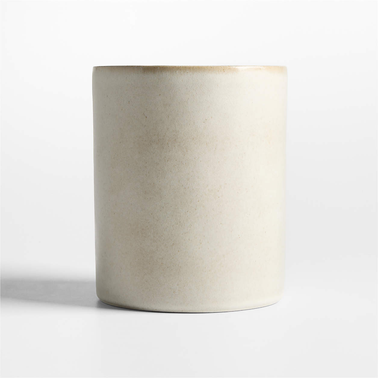 Juno Recycled Stoneware Utensil Holder | Crate & Barrel | Crate & Barrel