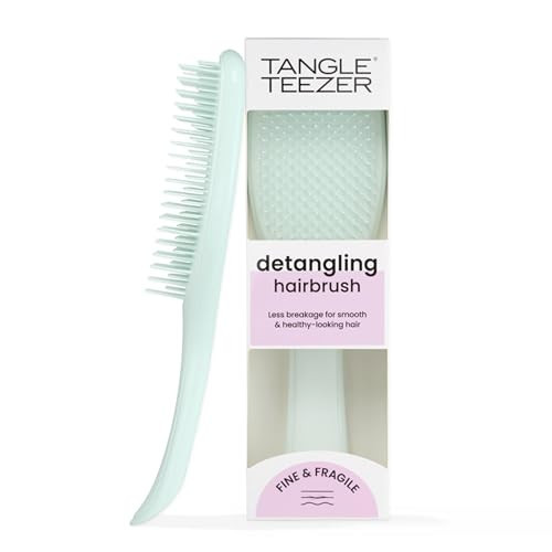 Tangle Teezer Fine & Fragile Ultimate Detangler Brush, Dry & Wet Hair Brush to Detangle & Reduce Breakage, Ice Blue | Amazon (US)