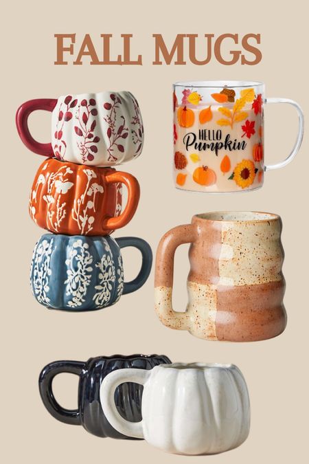 Cutest fall mugs!!! Grab these while they are in stock!!! Coffee mugs! 

#anthropologie #freepeople #coffeemugs

#LTKhome #LTKSeasonal #LTKFind
