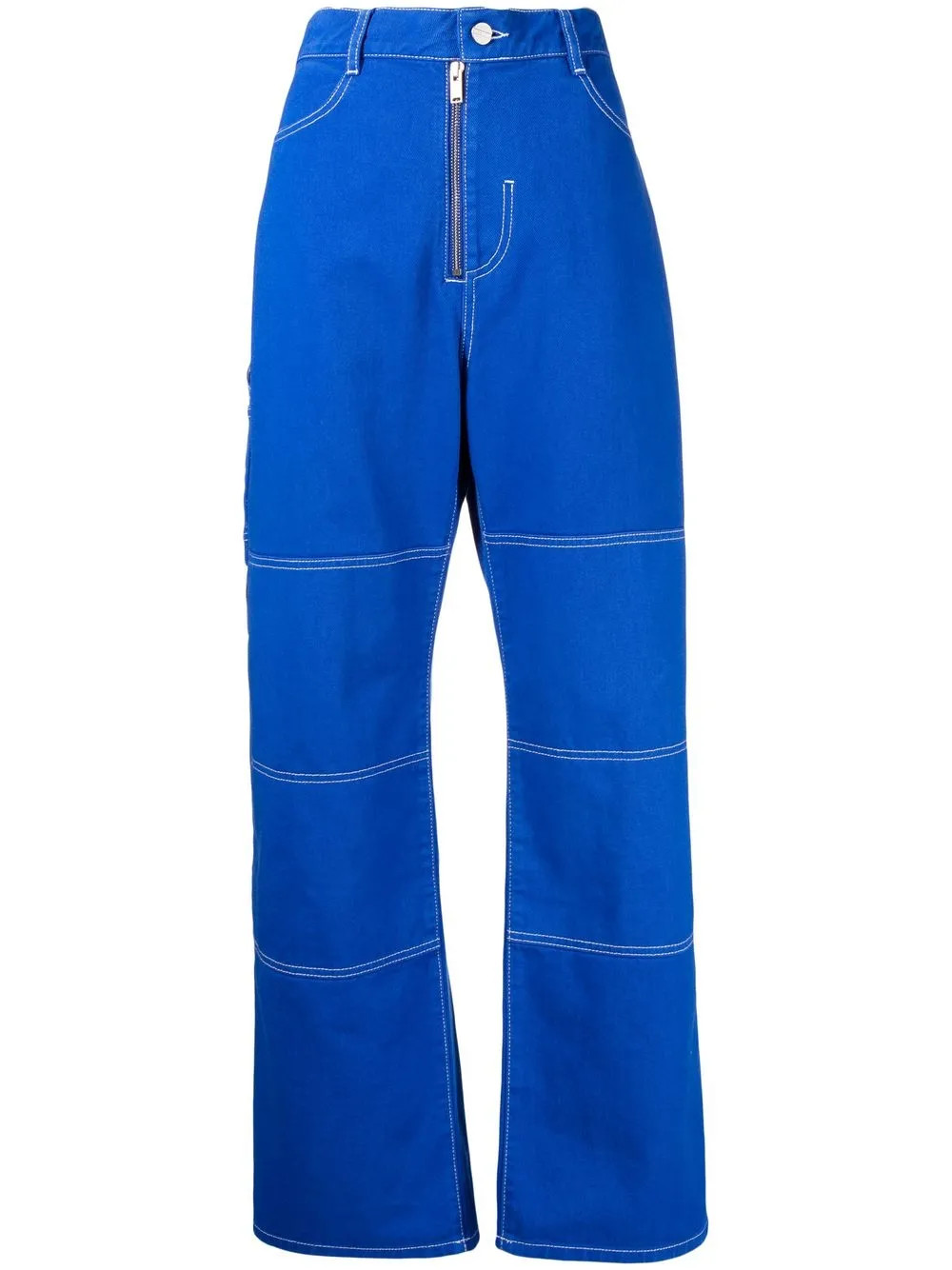panelled straight-leg cut jeans | Farfetch Global