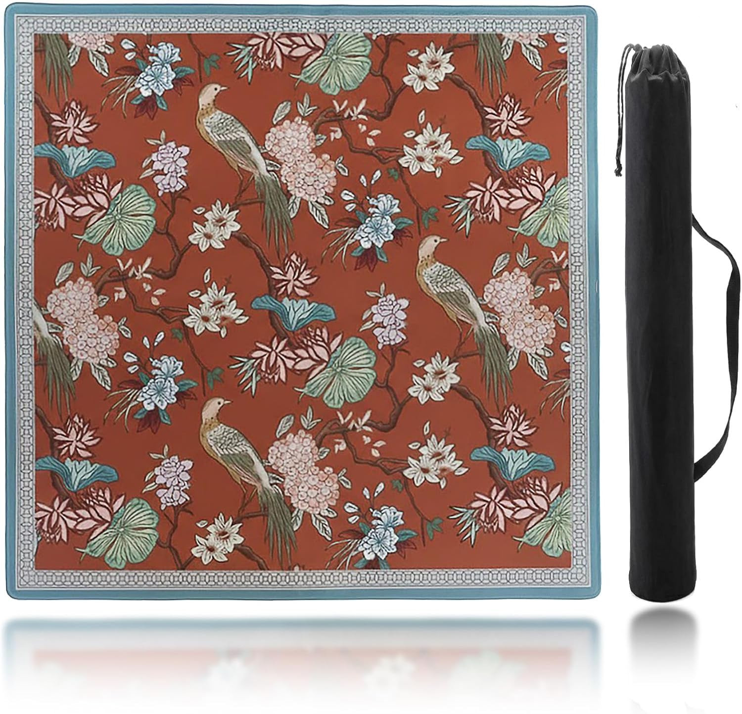 Mahjong Mat31.5" x 31.5", Anti-Slip Noise Reduction with Carrying Bag | Amazon (US)