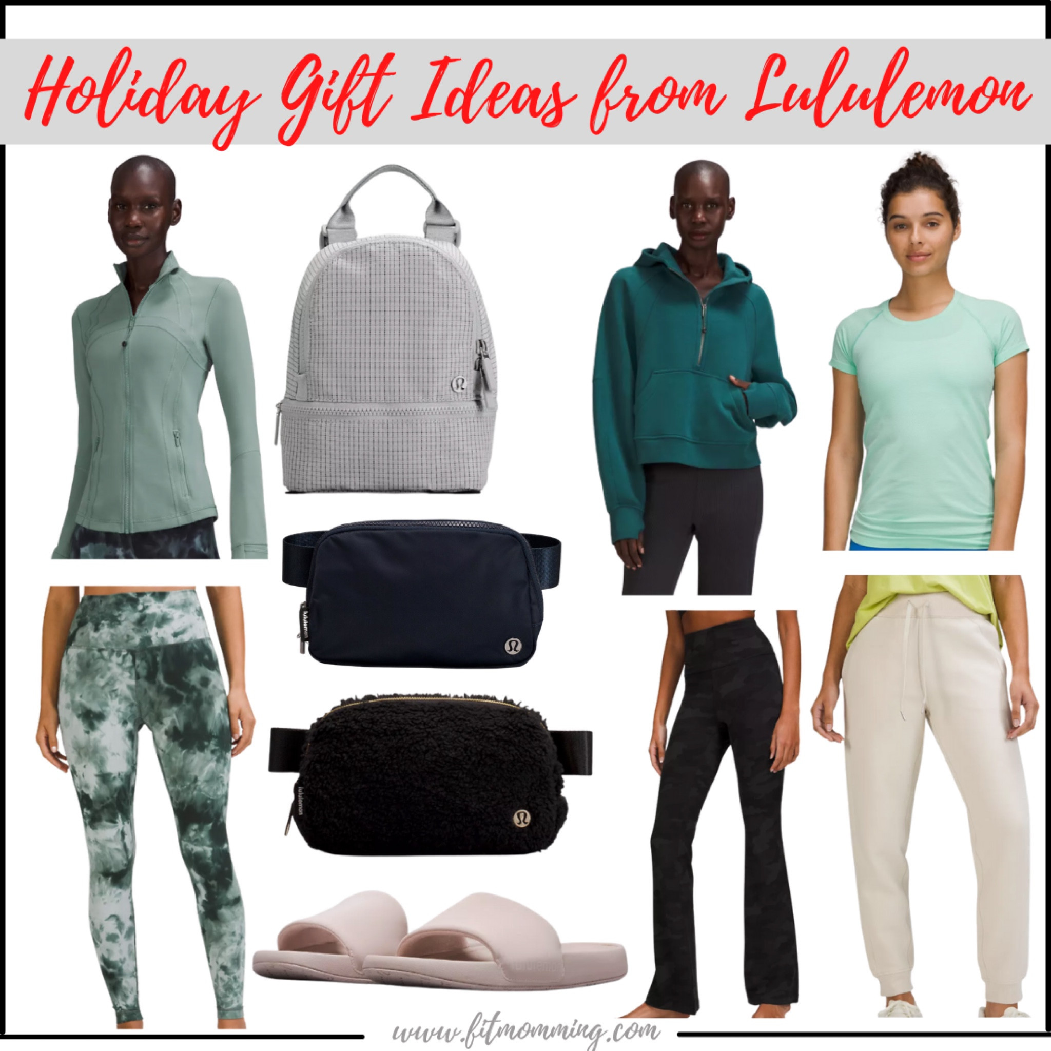 Holiday Gift Ideas from Lululemon

Gift guide | Christmas gifts | belt bag | slides | backpack | jacket | workout clothes | fitness | leggings | joggers 

#LTKSeasonal #LTKHoliday #LTKstyletip
