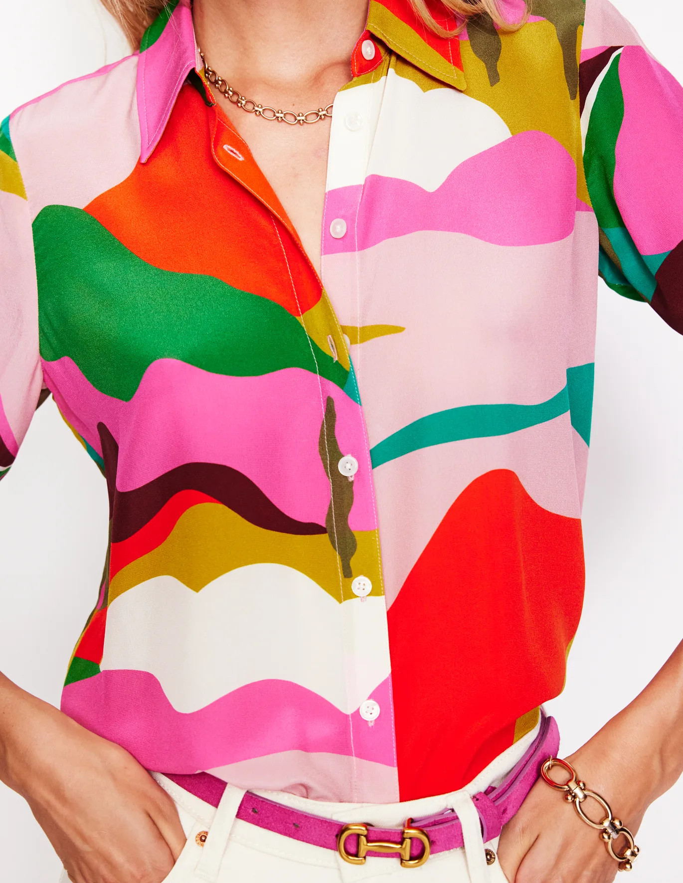 Sienna Silk Shirt | Boden (US)