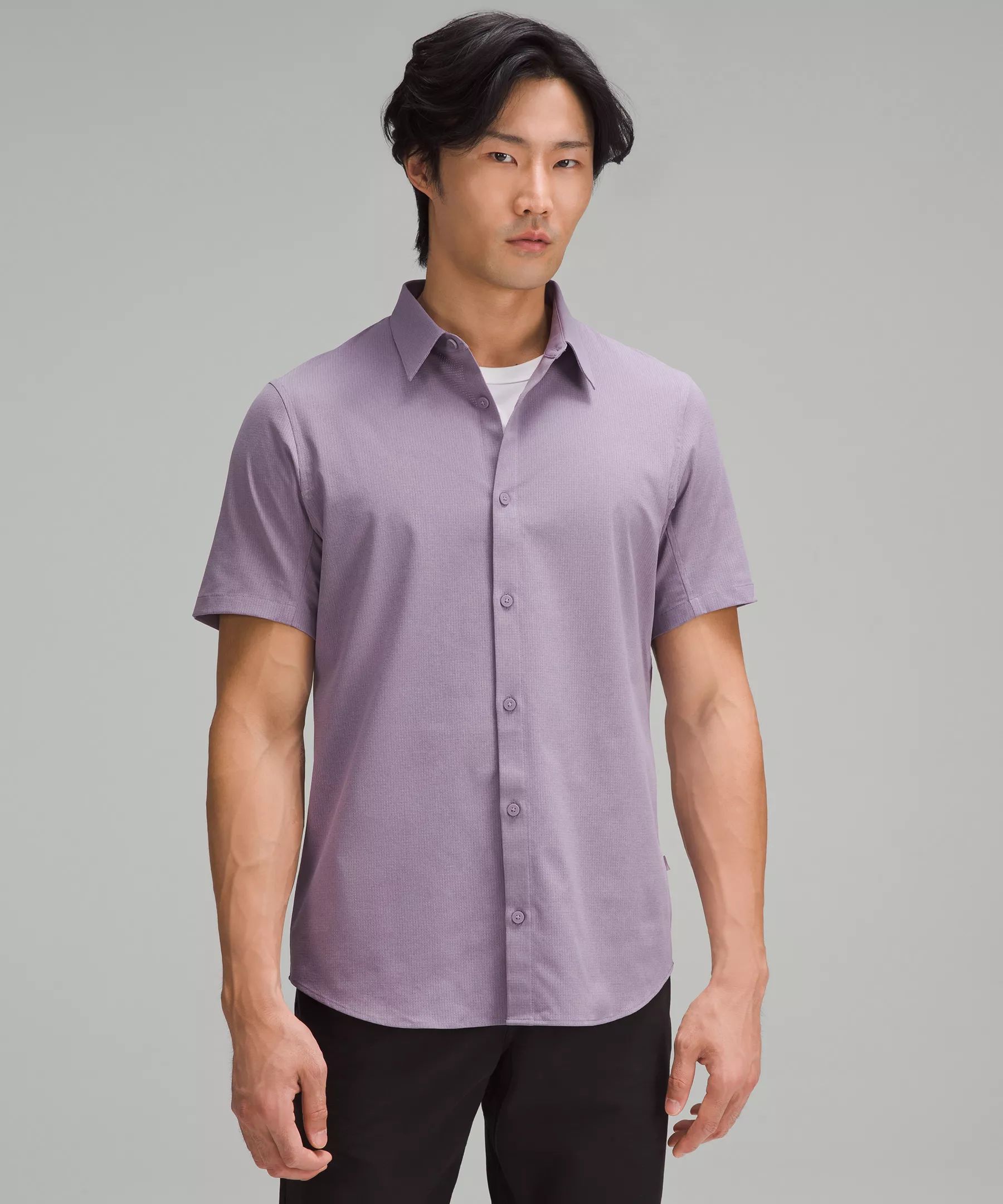Airing Easy Short Sleeve Button-Up Shirt | Lululemon (US)