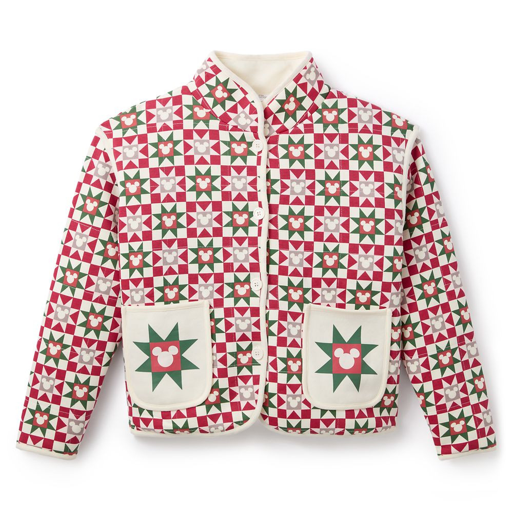 Mickey Mouse Icon Quilted Jacket for Women | Disney Store