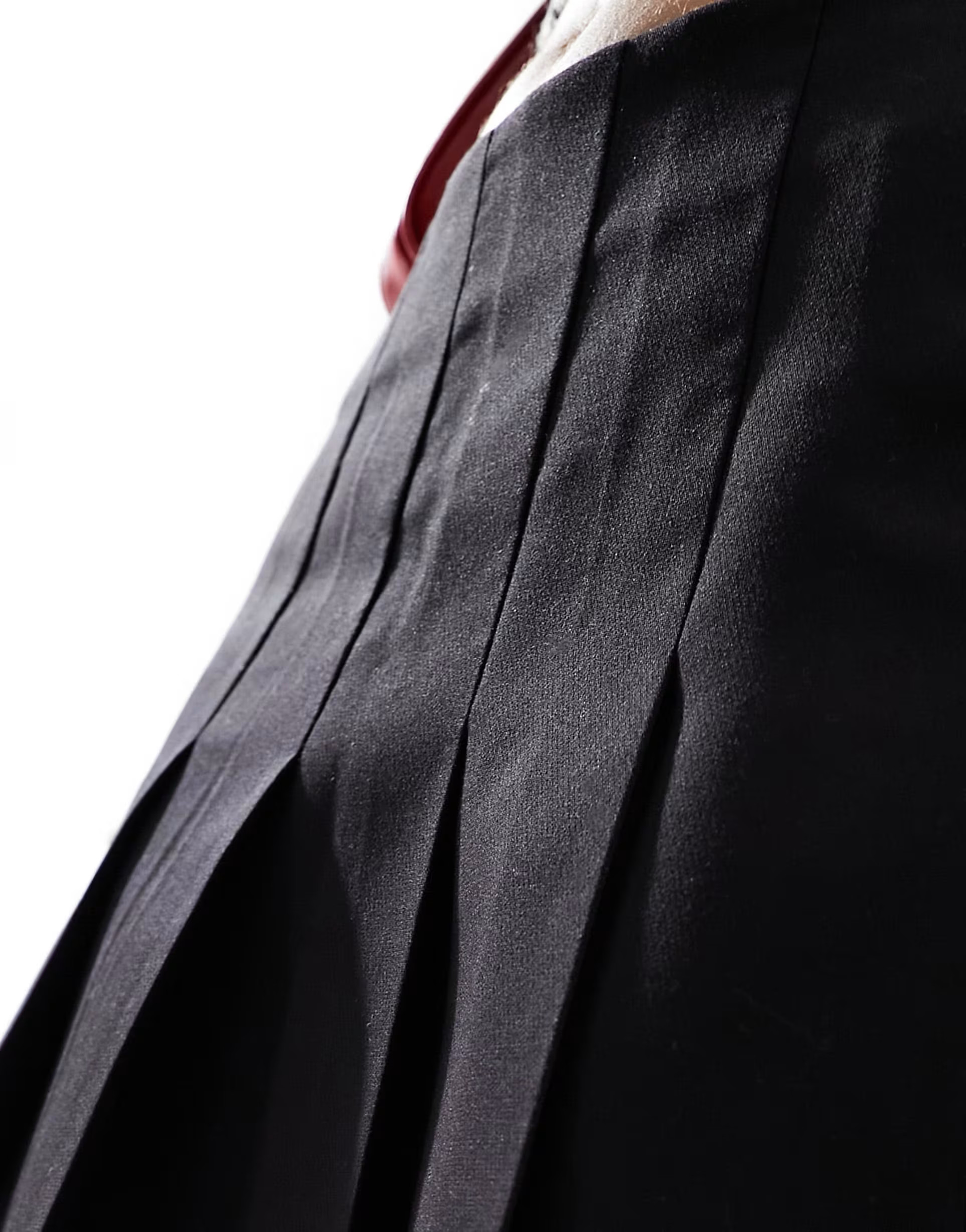 Stradivarius tailored pleated mini skirt in black | ASOS | ASOS (Global)