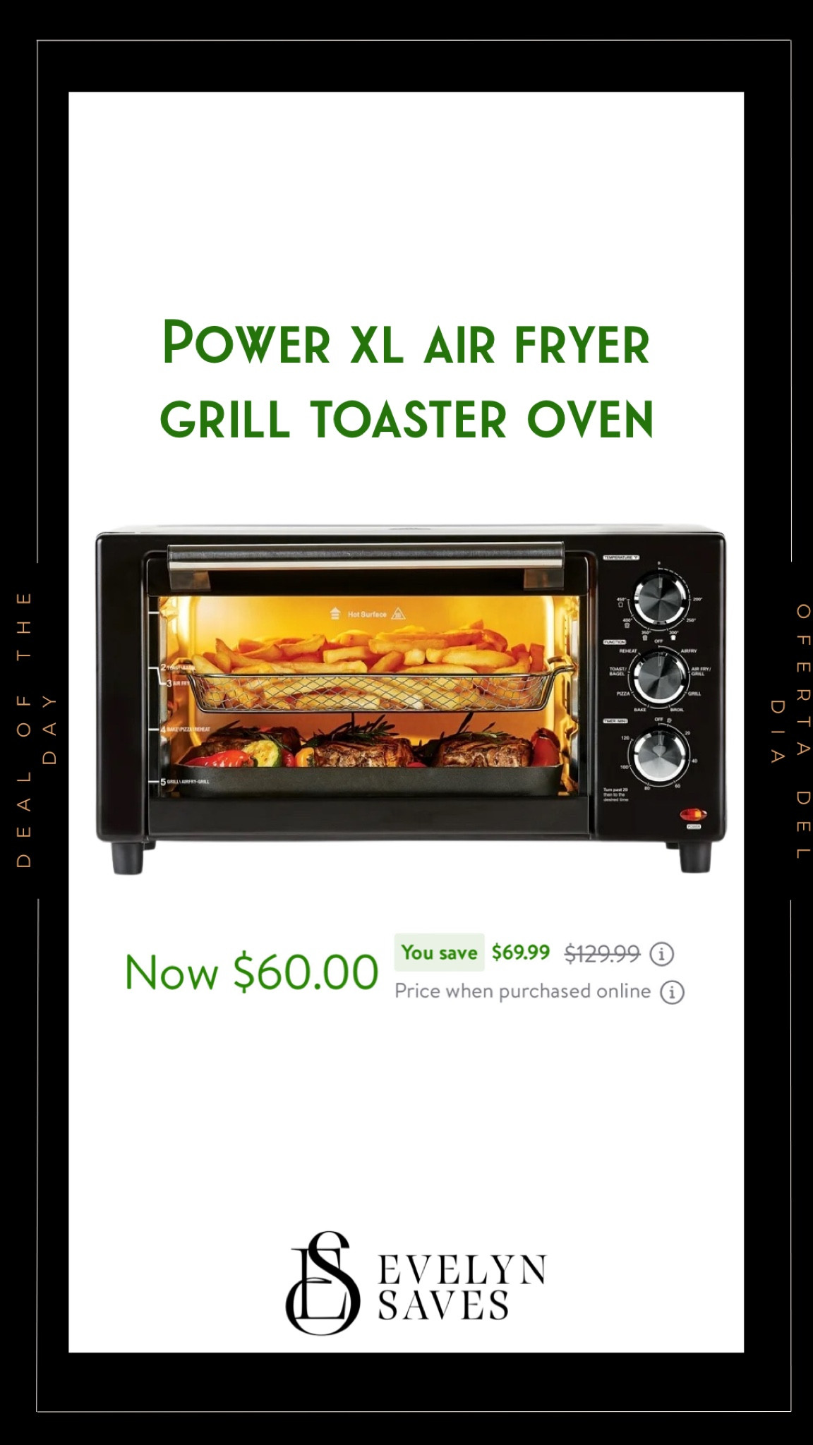Power XL Toaster Oven Air Fryerr

#LTKSaleAlert #LTKU
