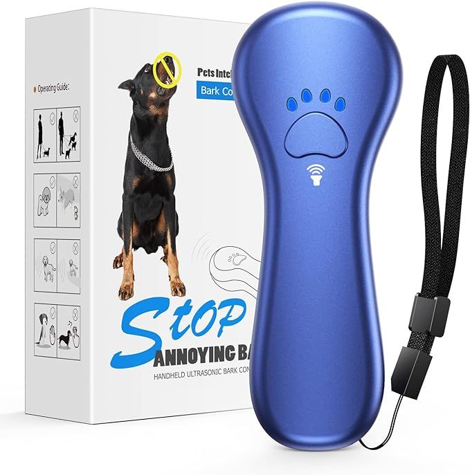 Ahwhg New Anti Barking Device,Dog Barking Control Devices,Rechargeable Ultrasonic Dog Bark Deterr... | Amazon (US)