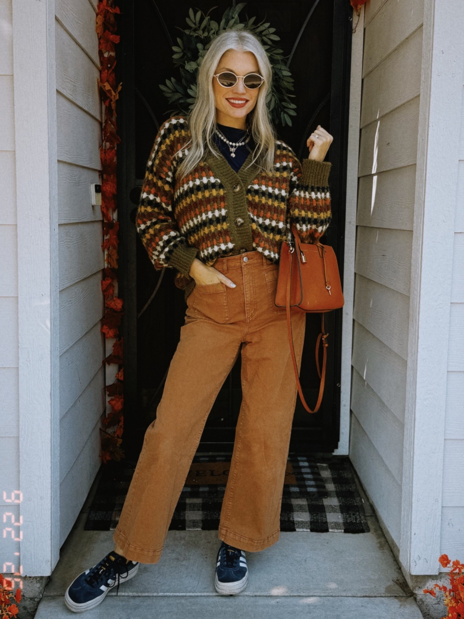 FIRST DAY OF FALL!!! 🍂🤎 And clearly I took that personally. 😂

The outfit? Autumn.
The colors? Autumn.
The front porch? Autumn.
The level of excitement on my face? SHE HAS BEEN WAITING FOR THIS DAY. 😂🍁

Officially entering my favorite season in the only way I know how—dressed like a walking fall color palette and happier than ever about it. 🤎🍂✨

Happy first day of fall, fam!! BRING. IT. ON. 🎃☕️🍁

#OOTD #FirstDayOfFall #FallFashion #SchoolSecretaryStyle #FallOOTD

#LTKgrwm #LTKootd #LTKWorkwear