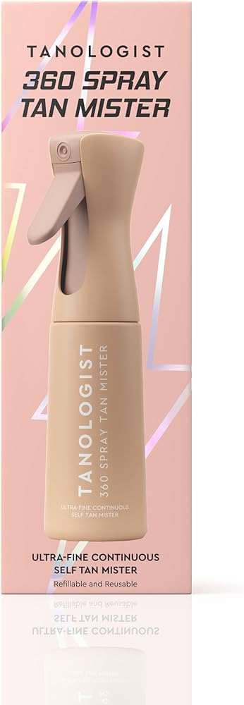 Tanologist 360 Spray Tan Mister Bottle - Ultra Fine, Refillable Continuous Mist Spray Bottle for ... | Amazon (US)