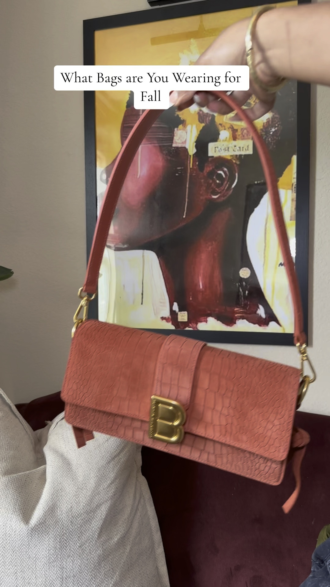 Nia Leather Shoulder Bag curated on LTK