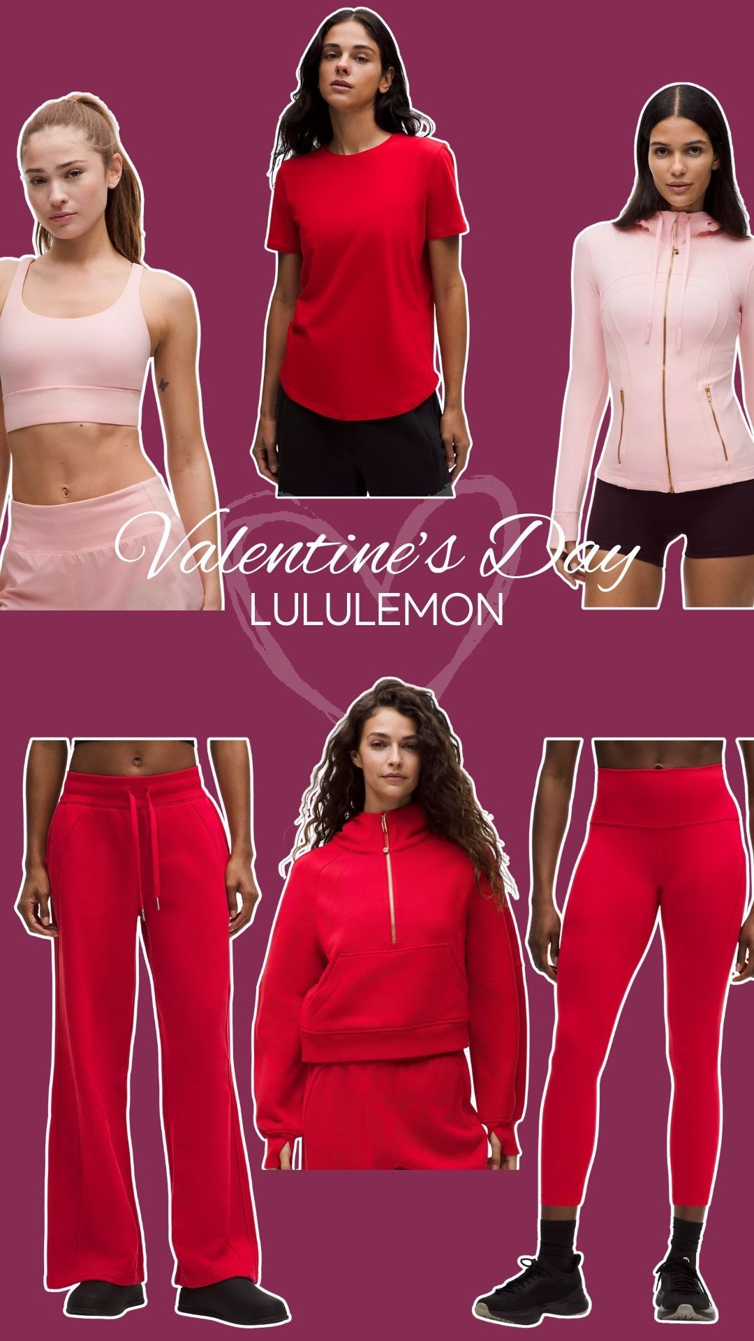 Lululemon Valentine’s Day Finds

#LTKtravel #LTKcanada #LTKfitness