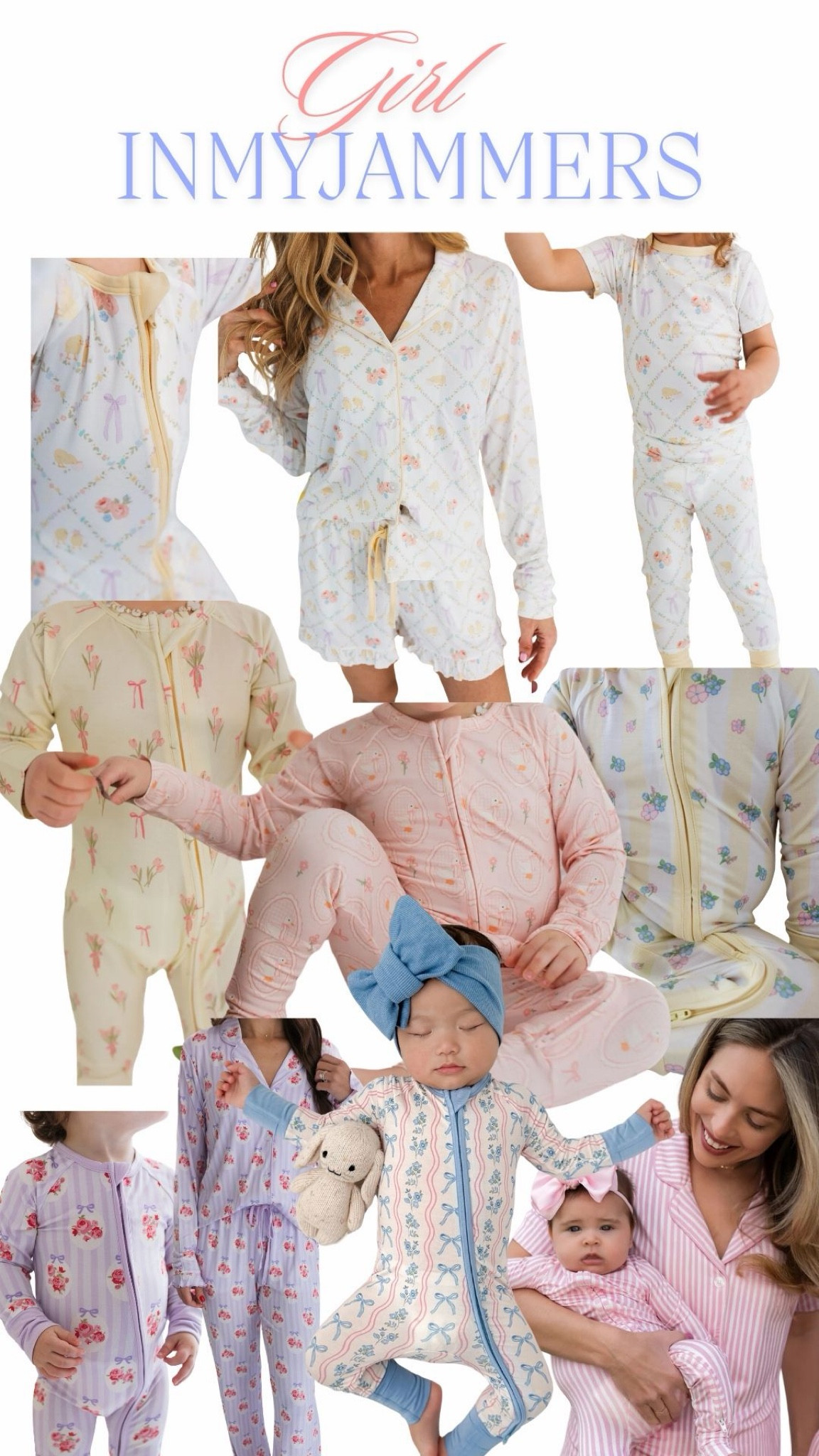 Girl in my jammers
Easter collection
Vintage goose
Baby pajamas
Onesies
Toddler
Sleeper

#LTKmomlife #LTKBaby #LTKKids