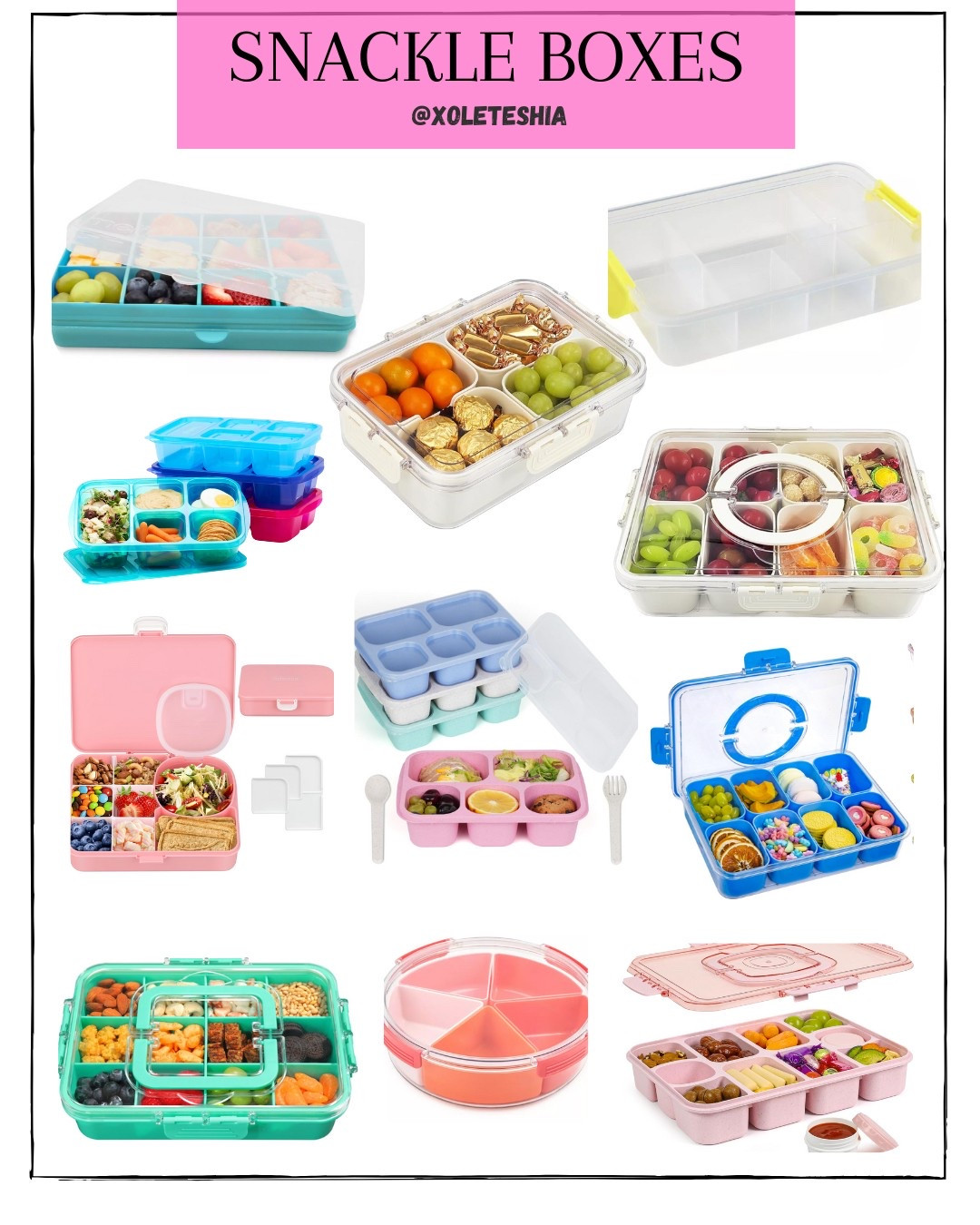 Snackle Boxes: Easy, Fun Snack Prep for Busy Moms! 

#LTKKids #LTKSeasonal #LTKFamily