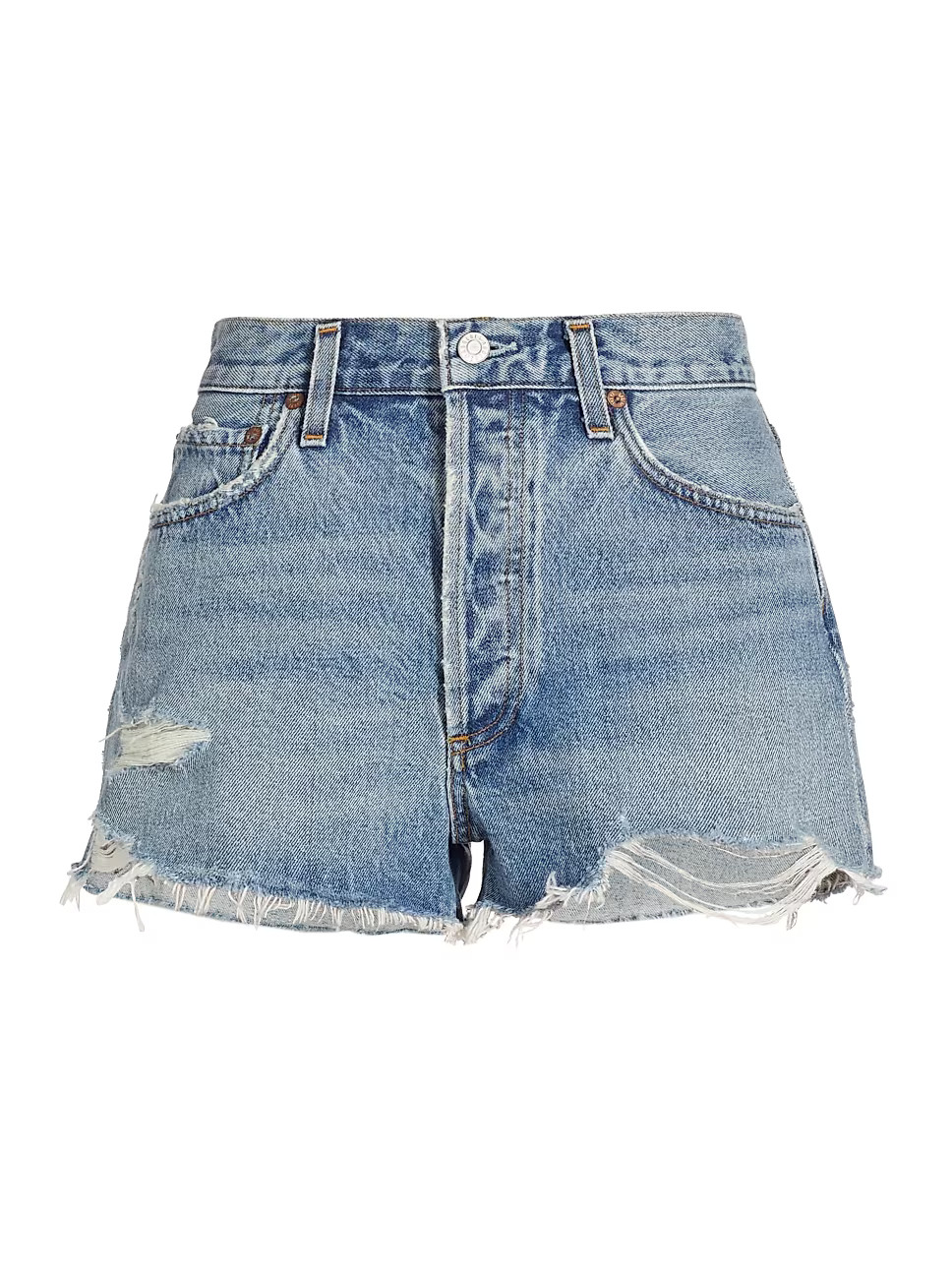 Parker Mid-Rise Denim Shorts | Saks Fifth Avenue