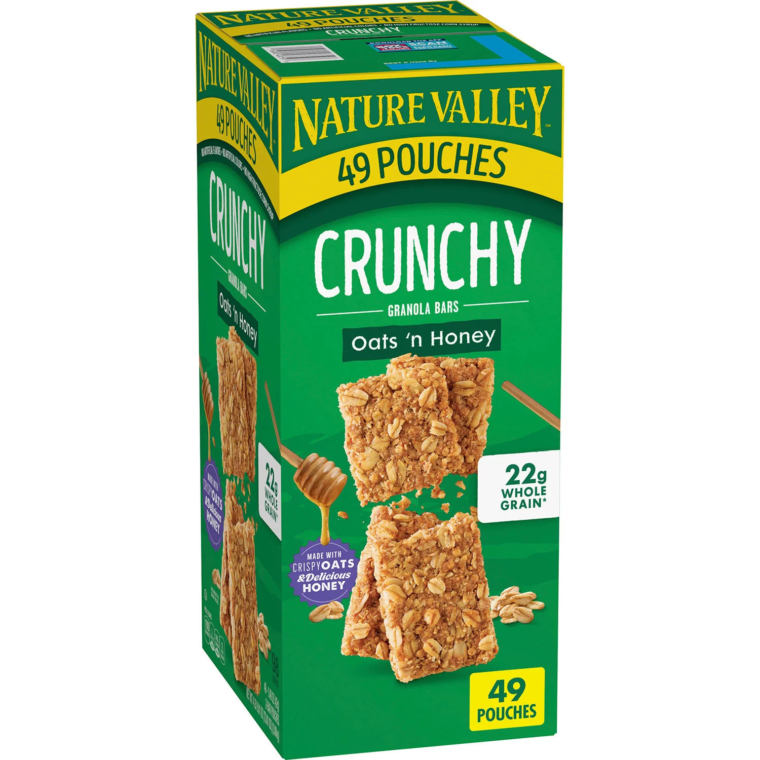 Nature Valley Oats 'n Honey Crunchy Granola Bars, 49 ct. | Sam's Club