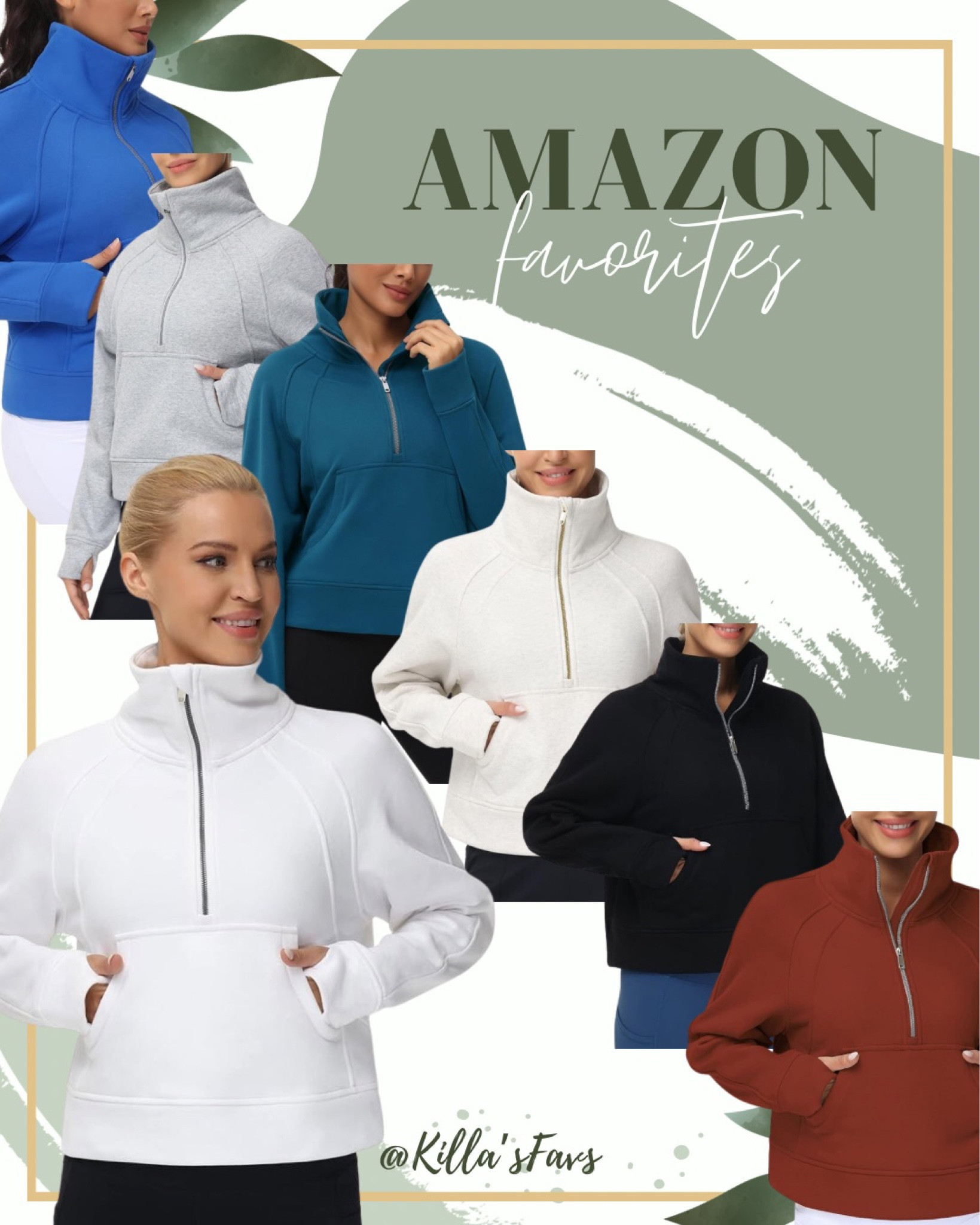 YOU deserve a cute new 1/4 zip to throw on as you head into the New Year in style✨#LTKMostLoved 

#LTKsalealert #LTKfitness #LTKfindsunder50