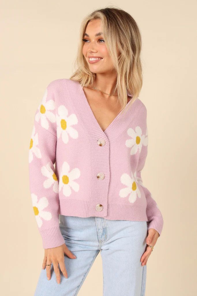 Daisy Cardigan - Pink | Petal & Pup (US)