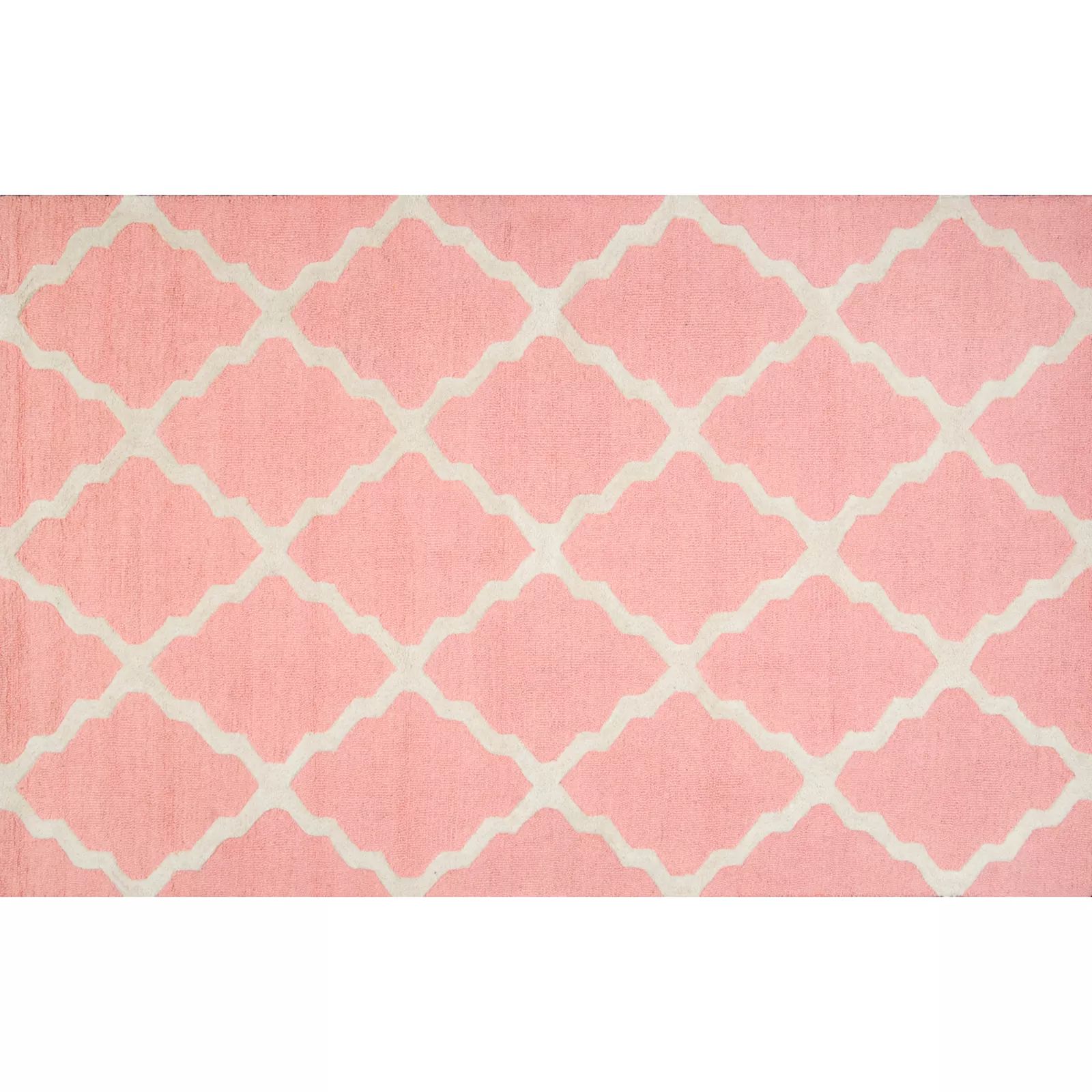 nuLOOM Marbella Marrakech Trellis Wool Rug, Pink, 2.5X8 Ft | Kohl's