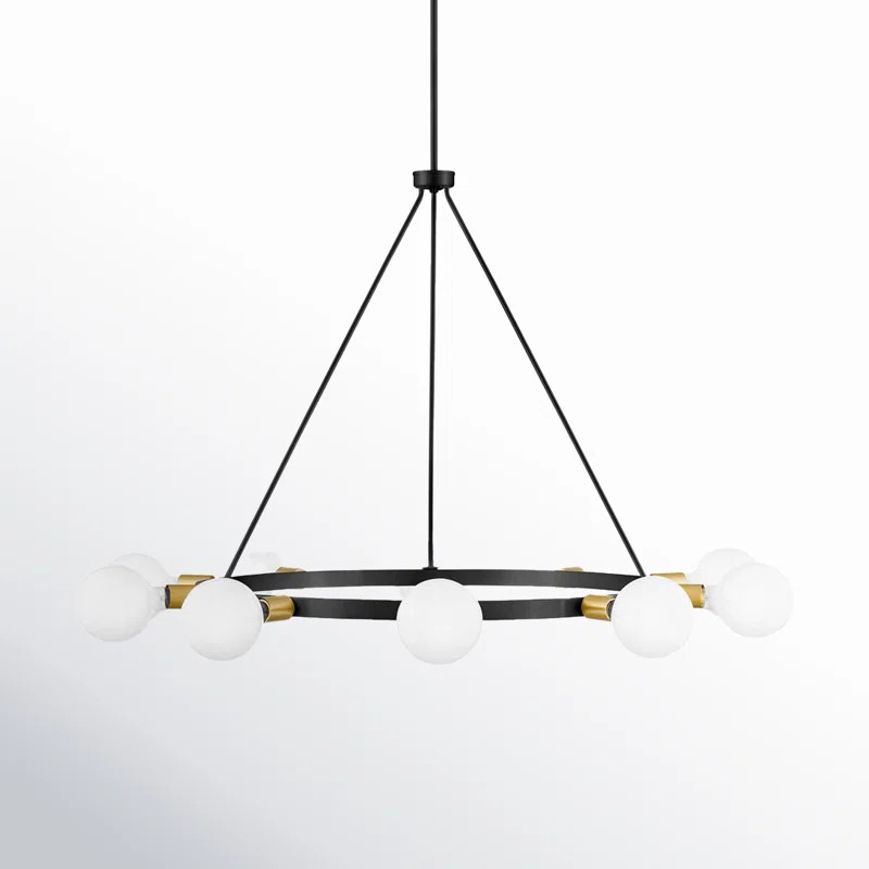 Carolee 10 Light Metal Dimmable Chandelier | Joss & Main