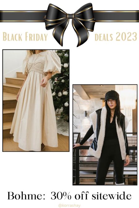 Black Friday deals are starting now! Get huge savings on these and so many other cute finds! 
Black Friday sale: Bohme site wide 30% off the cutest trendy outfits!

#LTKsalealert #LTKHoliday #LTKCyberWeek