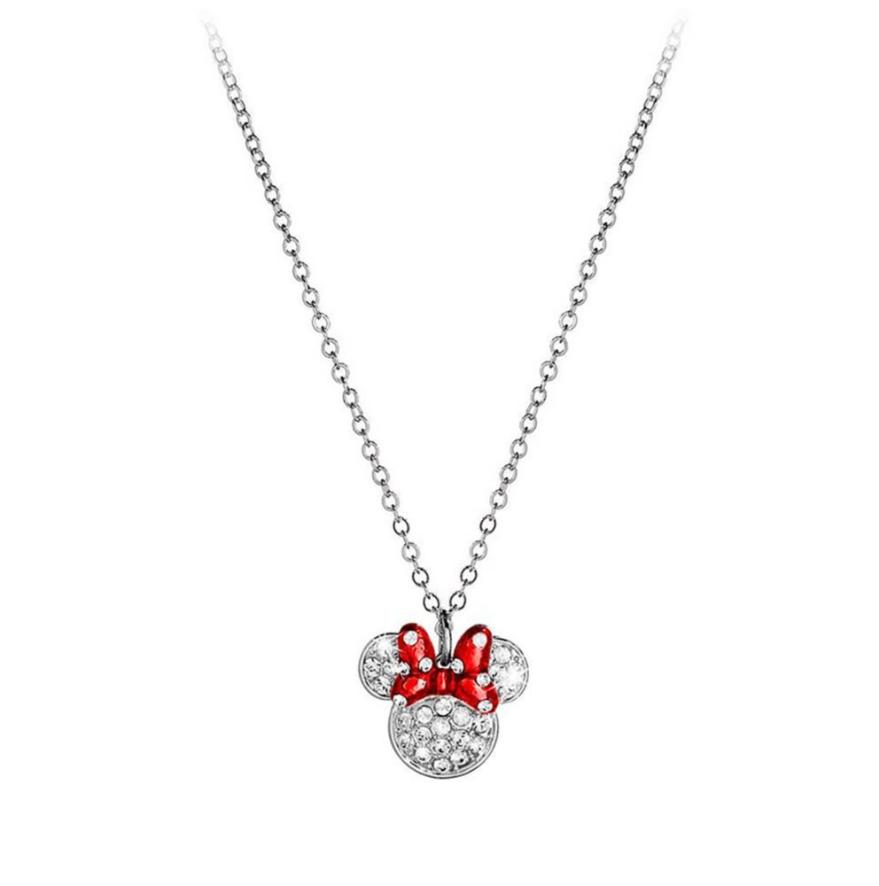 Minnie Mouse Icon Bow Necklace by Arribas Official shopDisney | Disney Store