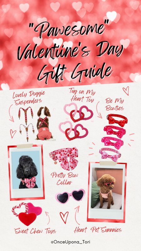 Valentines Day isn’t the same without our fur pals! Let them know you love them with these PAWesome vday gifts from Amazon. All are under $50 and can still be shipped before the holiday. 💗 #LTKPet #ValentinesDayGiftGuide #PetGifts #DogFinds #DogGifts

#LTKunder50 #LTKSeasonal #LTKGiftGuide