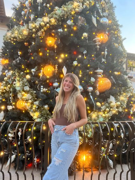 Christmas Outfit | Casual Style | Casual Outfit | Bodysuit | Brown | Target | Old Navy | Shein | Abercrombie Jeans | Lane 201 | Disney

#LTKunder100 #LTKfit #LTKxAF