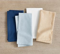Everyday Organic Cotton Napkins - Set of 4 | Pottery Barn (US)