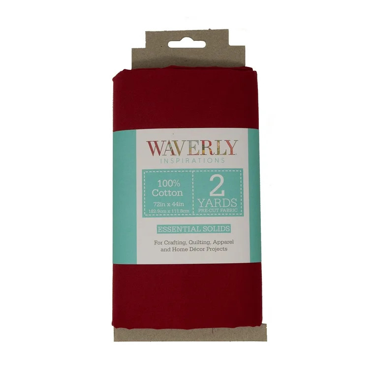 Waverly Inspirations, 100% Cotton, 44 Inch Wide, Sewing & Crafting, Lacquer, 2 Yard Cut Solids | Walmart (US)