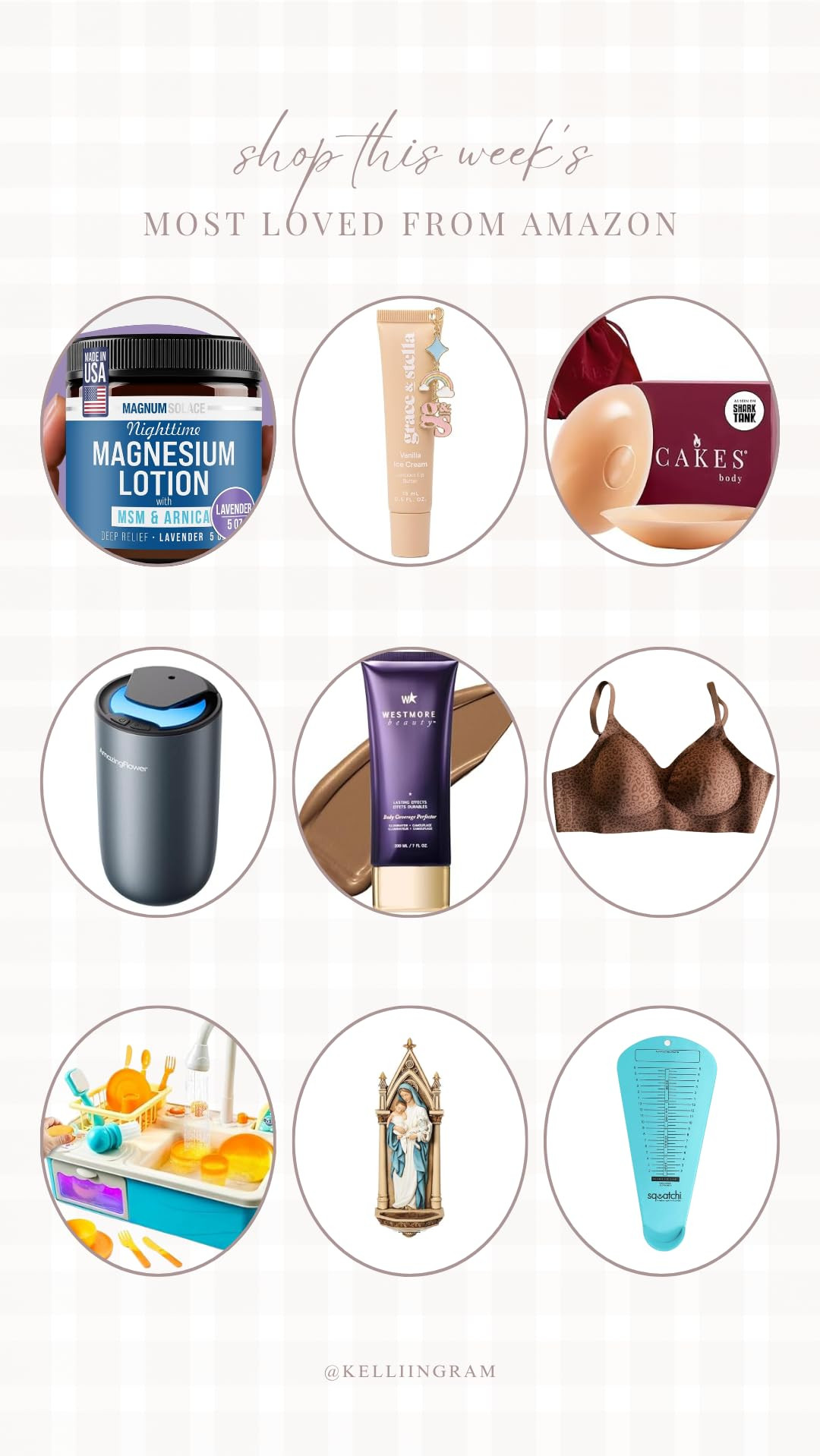 Sharing with you my weekly faves from Amazon! 🌟 From body makeup to cozy lotions and adorable kitchen toys, these picks have it all. Check them out for some quality time at home. #AmazonFinds 

 #LTKdayinmylife #LTKmomlife #LTKstorytime