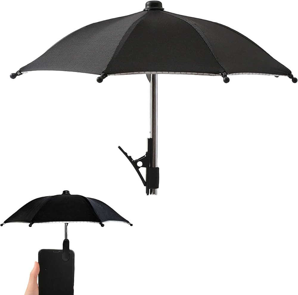 Phone,Mini Tanning Outdoor Anti-Reflective Cell Phone Umbrella Sun Shade,Anti-Glare Sun Shade,Sha... | Amazon (UK)