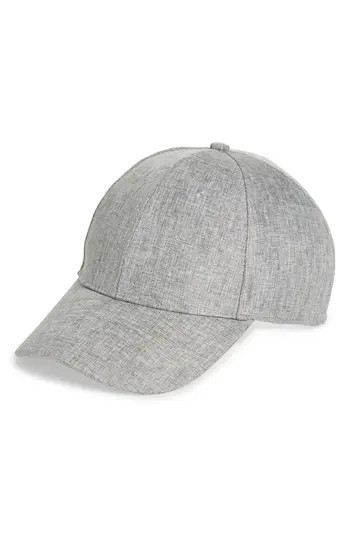 NORDSTROM RACK Textured Baseball Cap in Grey at Nordstrom Rack | Nordstrom Rack