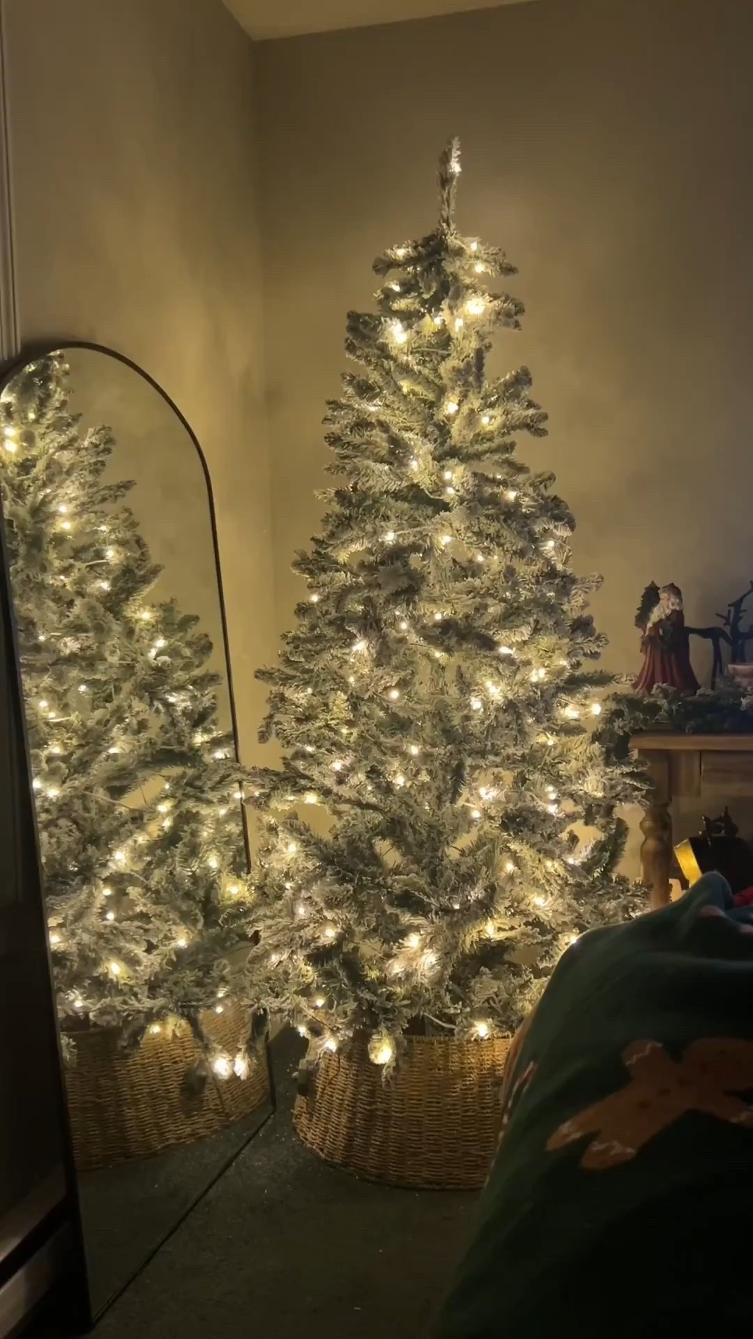 My Walmart 6.5ft flocked frisco Christmas tree is on sale for Black Friday and only $64! I use this tree for my bedroom and we’re in love with it 😍! It has 9 different light functions!

#ltkhome #christmastree
#walmartfinds #blackfriday #blackfridaydeals #christmas2025 #christmastree 

#LTKHome #LTKHoliday #LTKGiftGuide