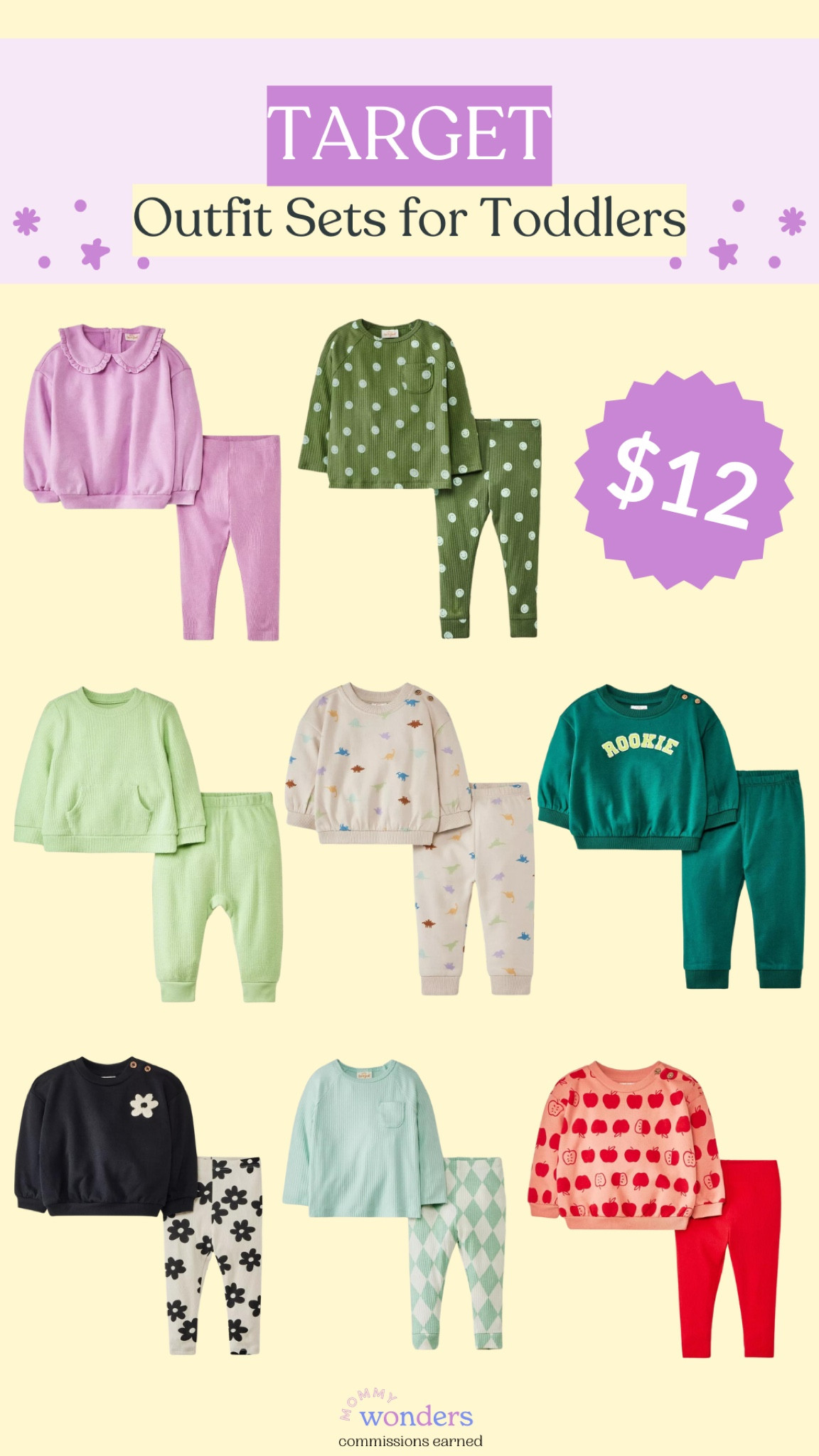 These outfits sets for toddlers at Target are adorable and they are all just $12 a set! Great for school or fall! 

#LTKKids #LTKFindsUnder50 #LTKSeasonal
