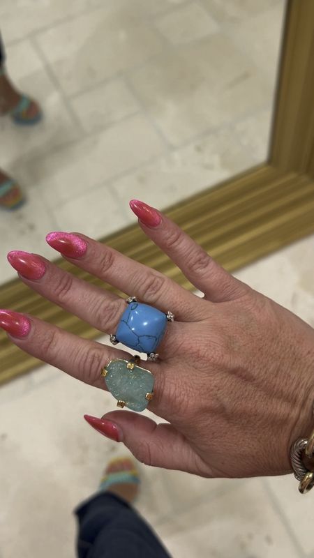 Pops of color | accessories | rings | high heels 

#LTKShoeCrush #LTKStyleTip #LTKGiftGuide