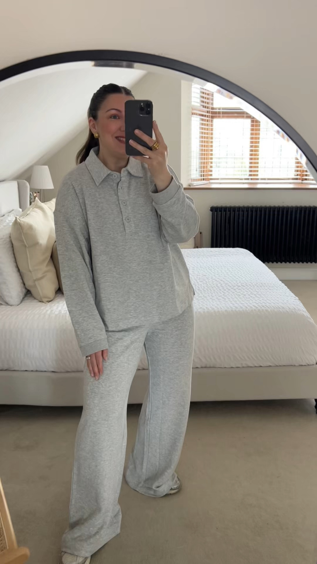 Elevated causal 🩶 

I’m wearing a medium in both 