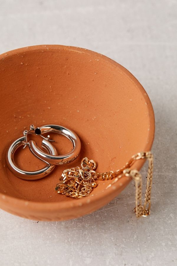 Cosmic Terracotta Catch-All Dish | Urban Outfitters (US and RoW)