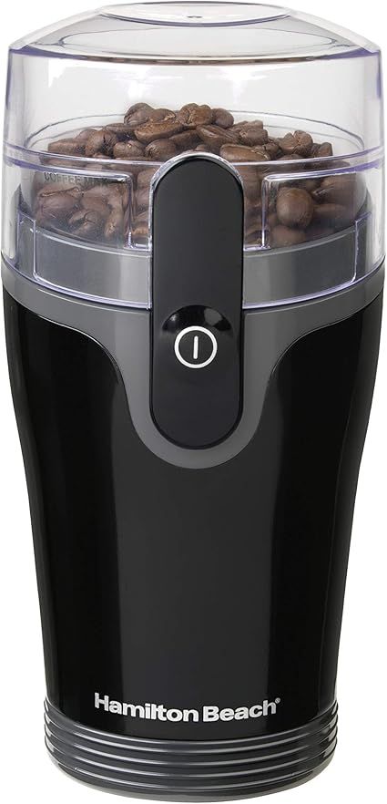 Hamilton Beach Fresh Grind Electric Coffee Grinder for Beans, Spices and More, Stainless Steel Bl... | Amazon (US)