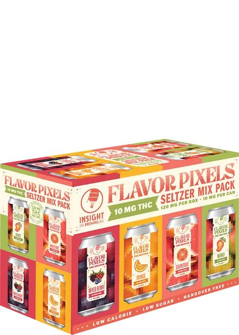 Flavor Pixels THC 10mg Variety Pack | Total Wine