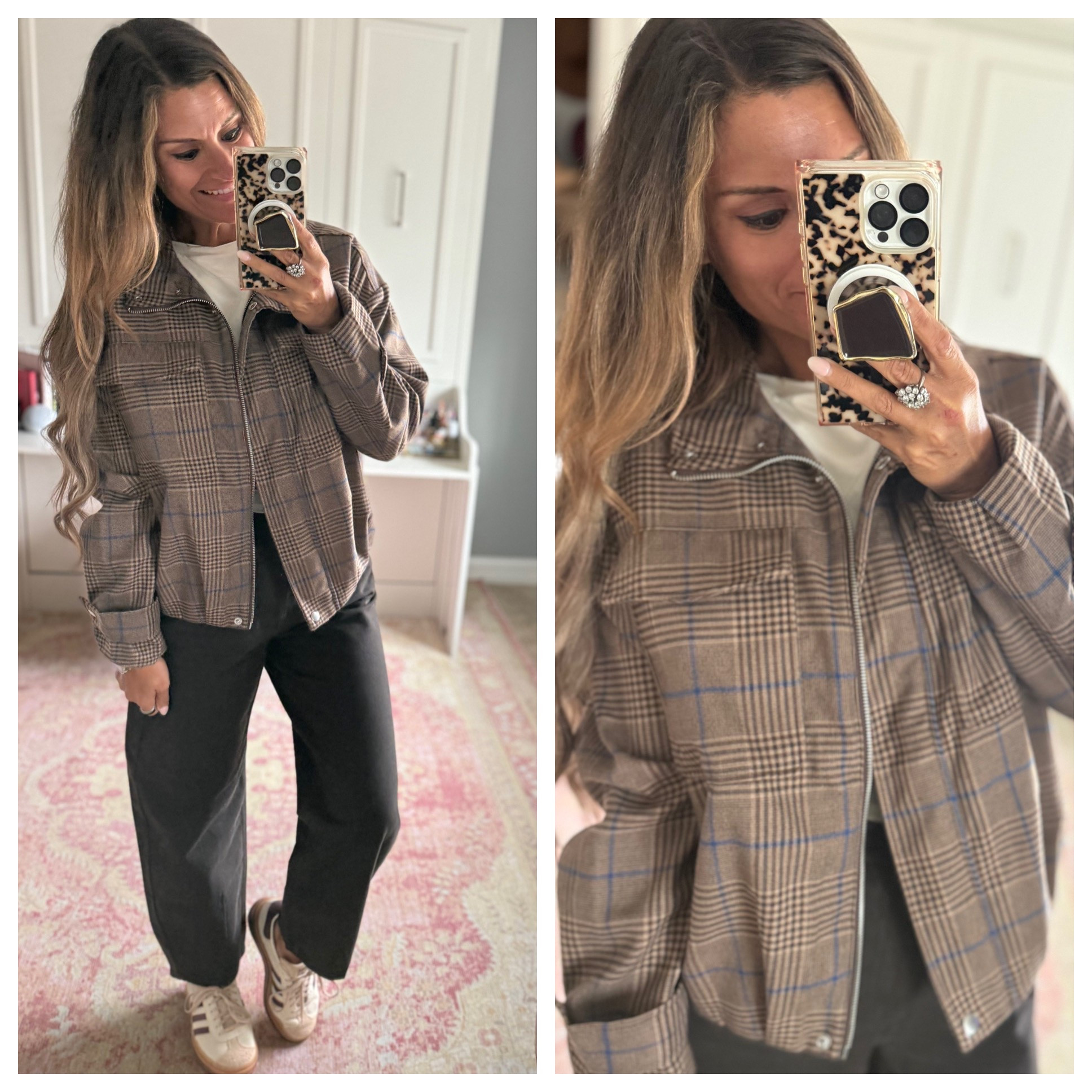 Great plaid jacket for fall